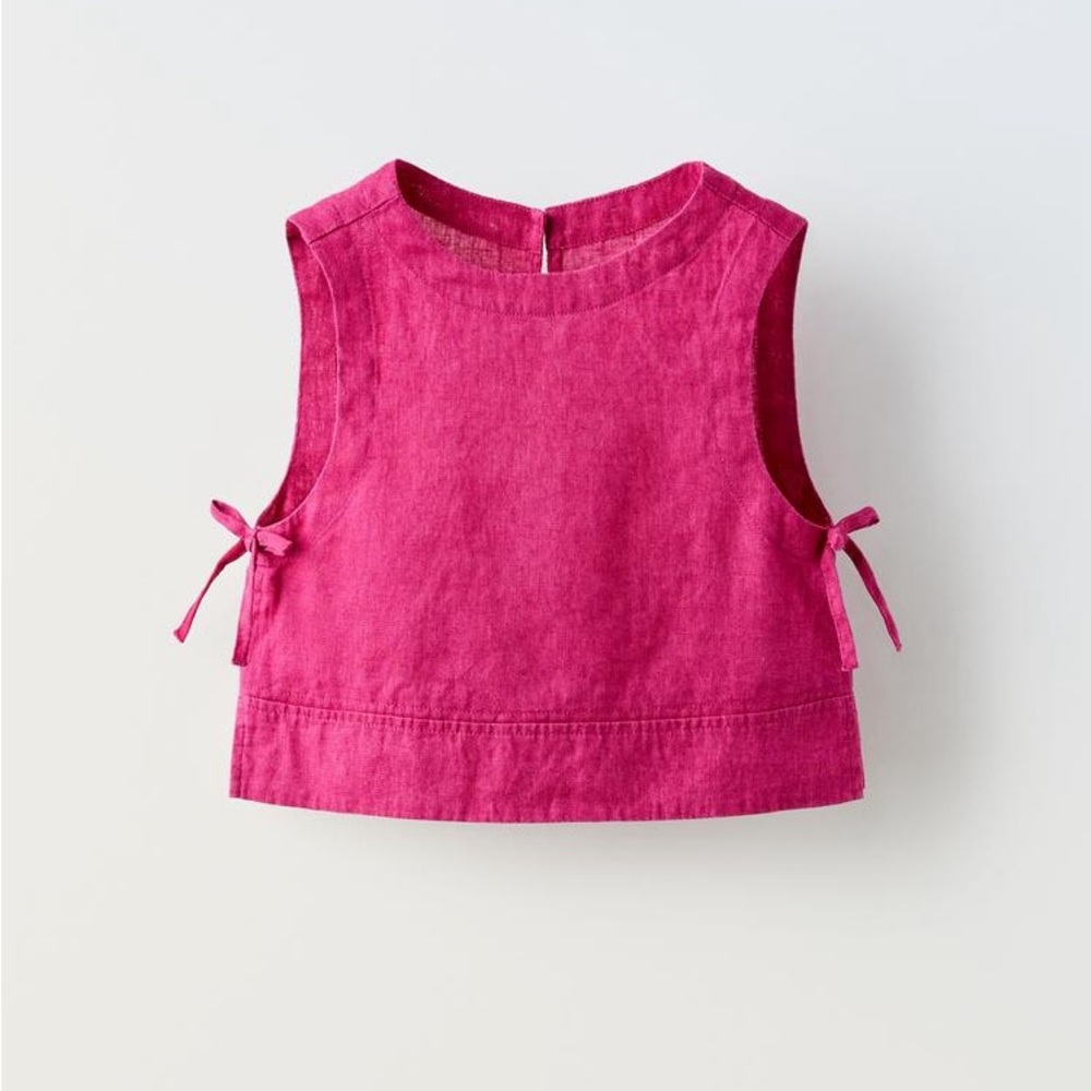 Zara Bow Trim Top